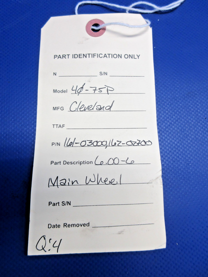 Cirrus / Cleveland 40-75P 6.00-6 Main Wheel P/N 161-03000 (0326-2020)15