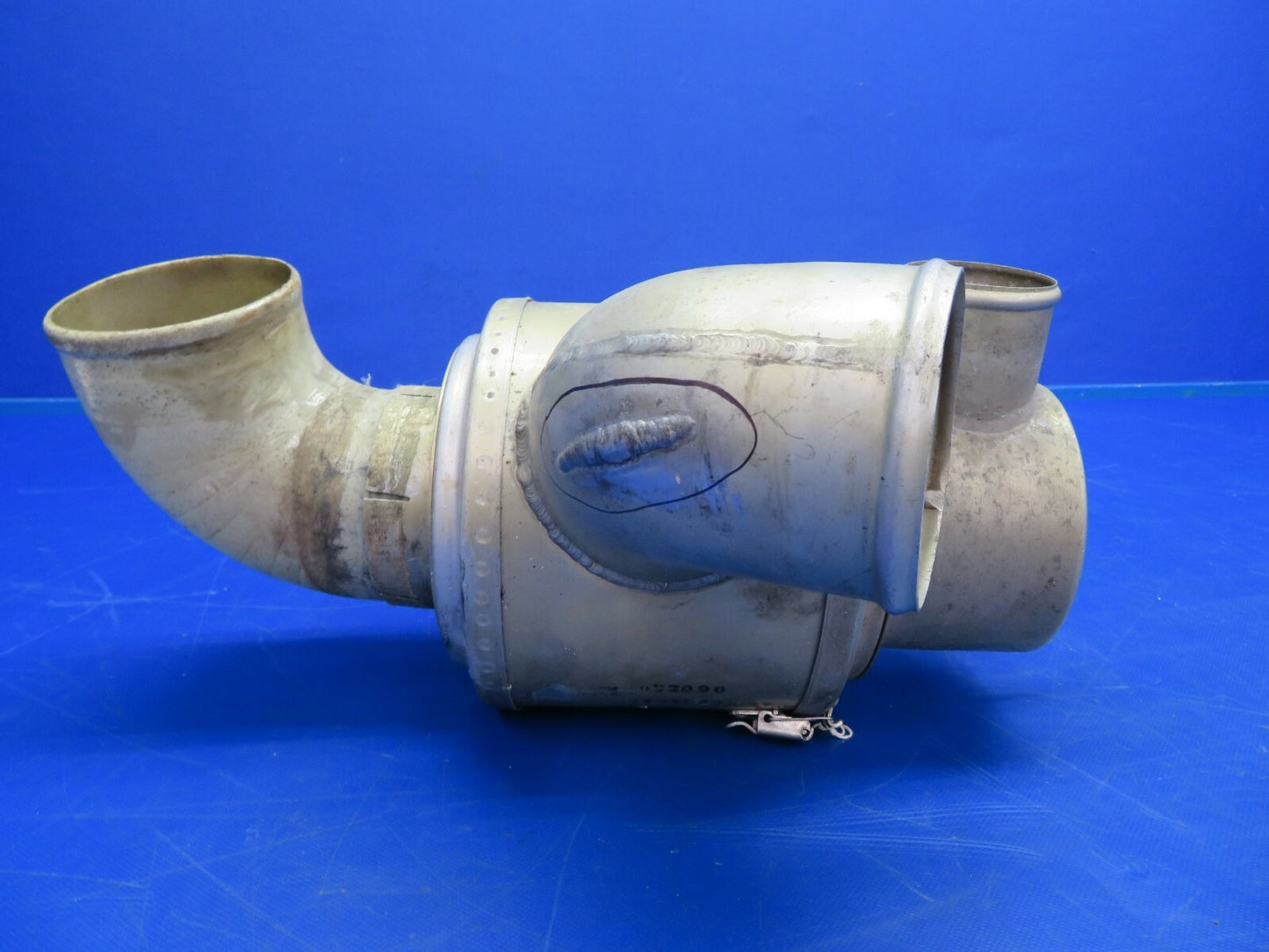 Cessna 310P Air Induction Box Canister Weld Assy LH P/N 0850344-57 (0620-732)3
