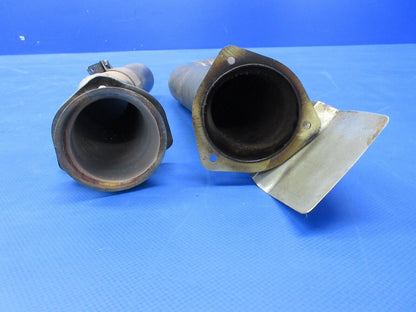 Beech 95 / D95A Travel Air LH Engine Exhaust Risers Doyn Conv. 540 (0824-1250)