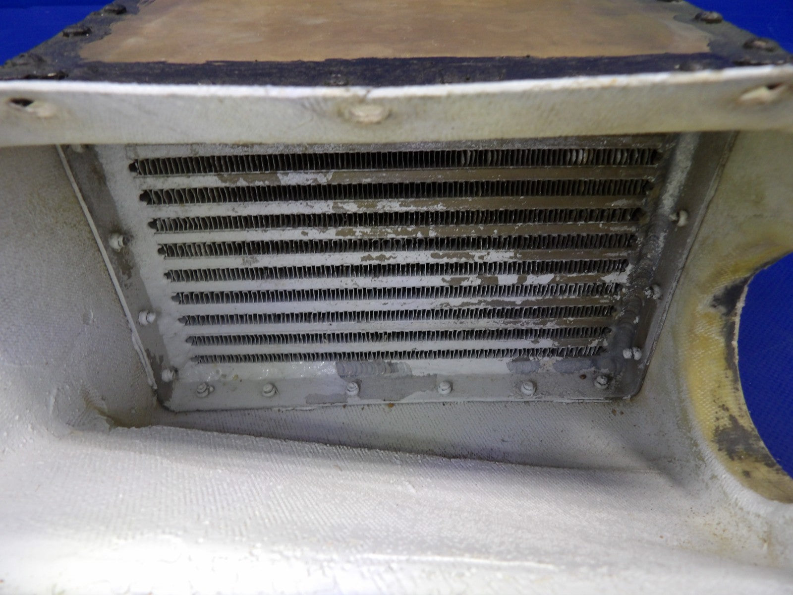 Cessna 421 Stewart-Warner Pressurization Heat Exchanger P/N 8471A (0726-1216)11
