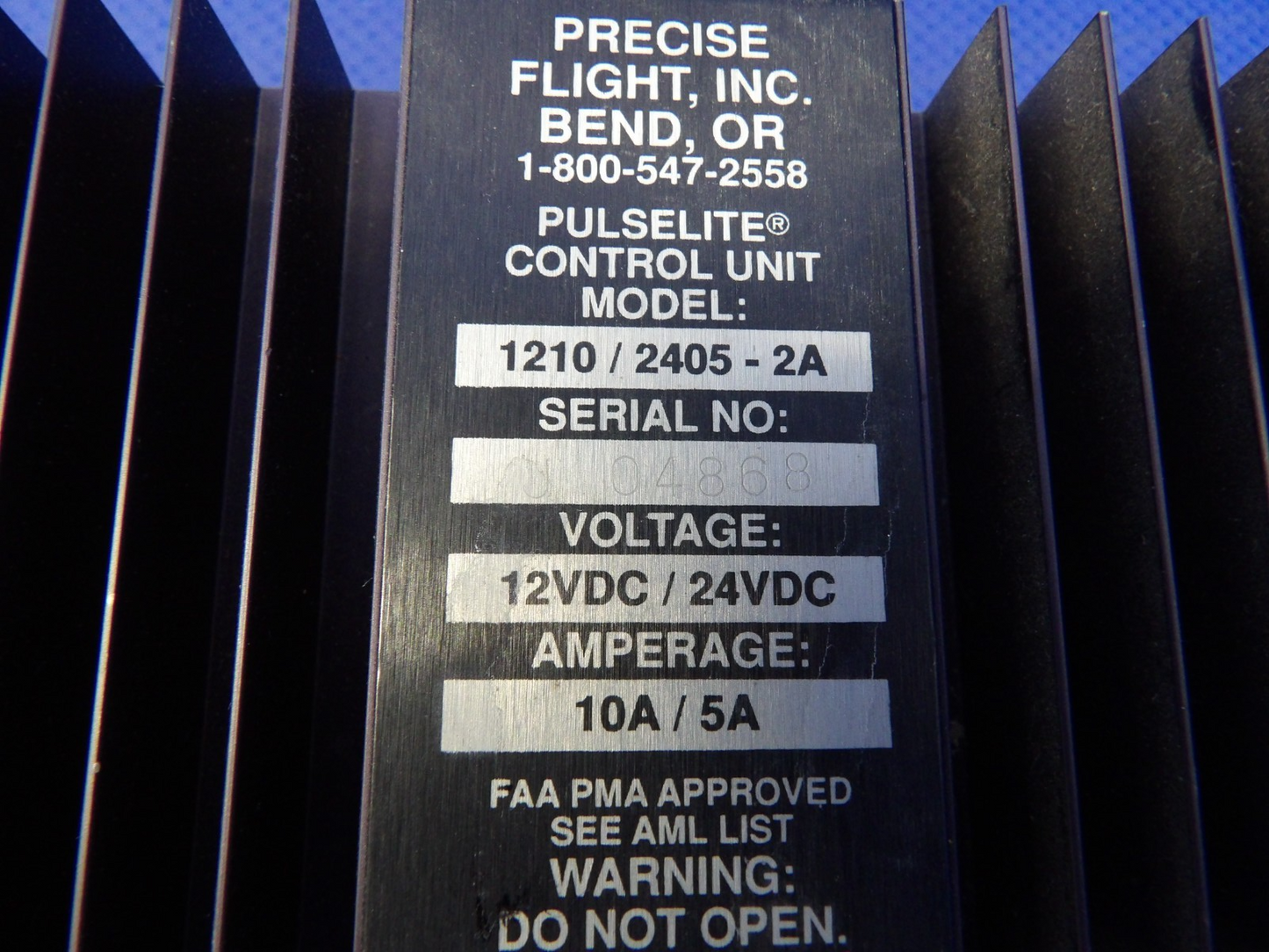 Precise Flight Pulselite Flasher Control Unit 12/24V WARRANTY (0626-1279)1