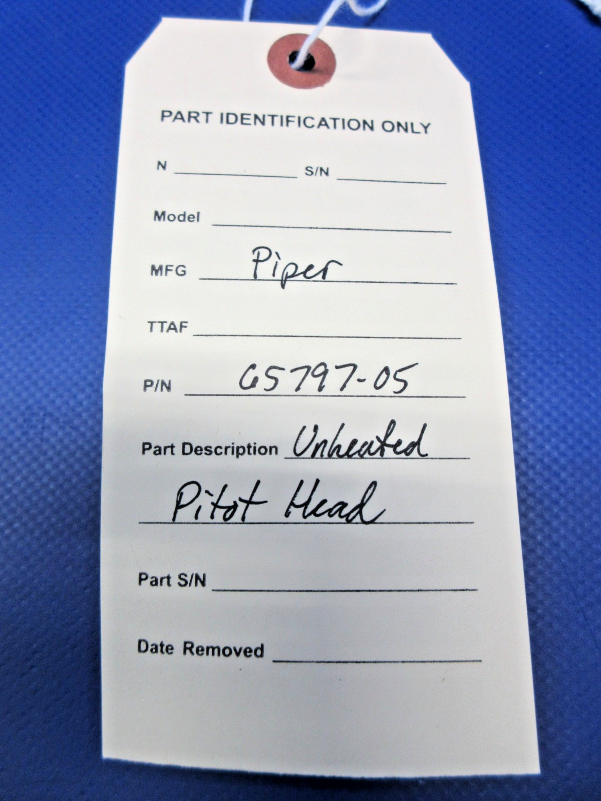 Piper Unheated Pitot Head P/N 65797-05 (0826-706)9