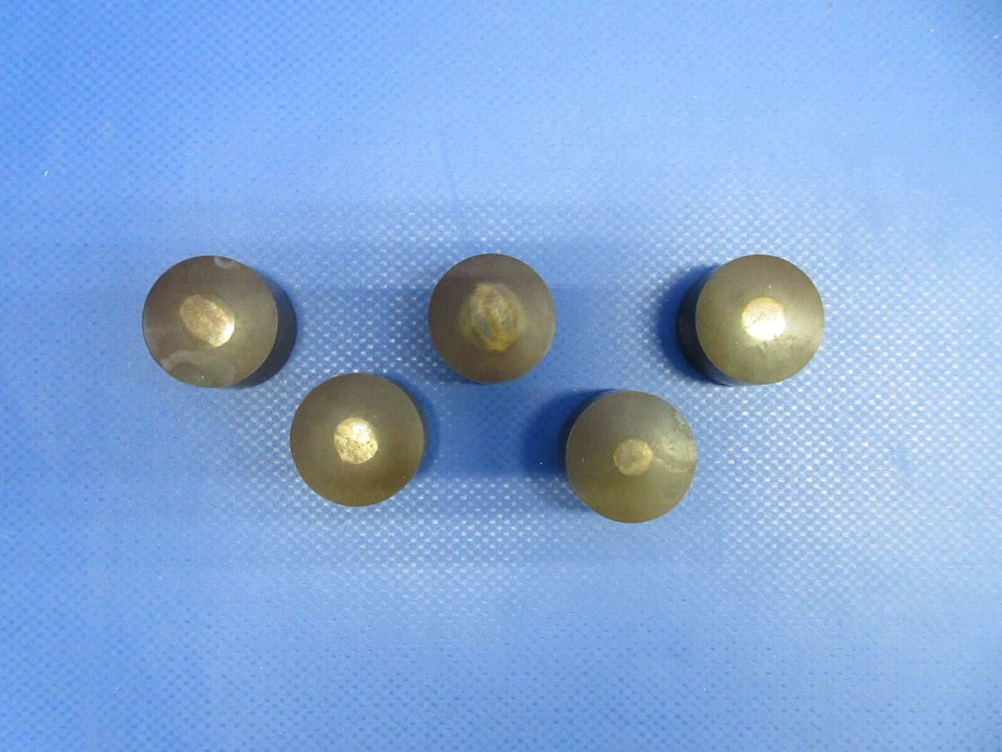 Lycoming Brass Piston Plug P/N 72198 LOT OF 5 (0324-651)