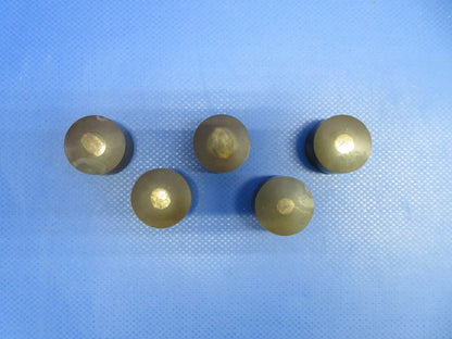 Lycoming Brass Piston Plug P/N 72198 LOT OF 5 (0324-651)