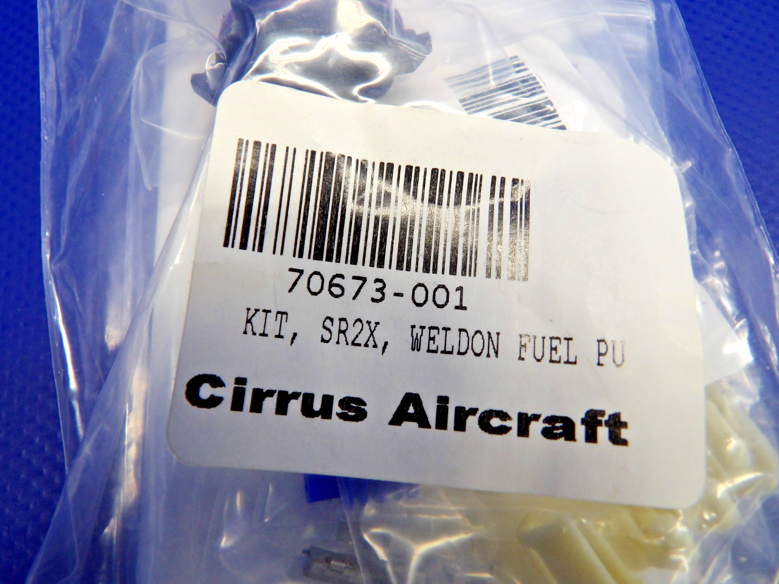 Weldon Electric Fuel Pump 28V P/N C18050-2B8 NOS WARRANTY (0426-1302)1