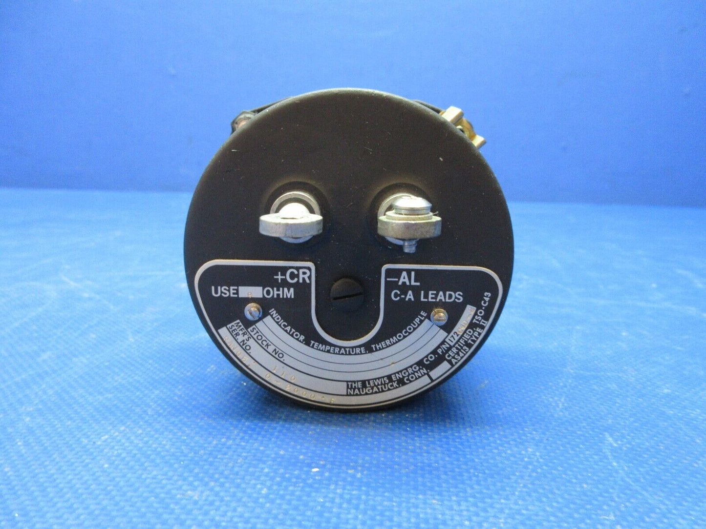 Lewis EGT Indicator w/ Lead P/N 172C4D-2 WARRANTY (1124-1247)