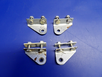 Cessna 172G Seat Belt Fitting LH/RH INBD/OTBD 0510205-3 & -4 SET OF 4 (0326-12100