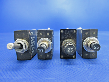 Air Tractor AT-301 Circuit Breakers P/N W23-X1AIG-10 LOT OF 4 (0626-746)2