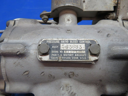 Pratt & Whitney Pressure Ratio Bleed Control P/N 563883 (1024-1710)