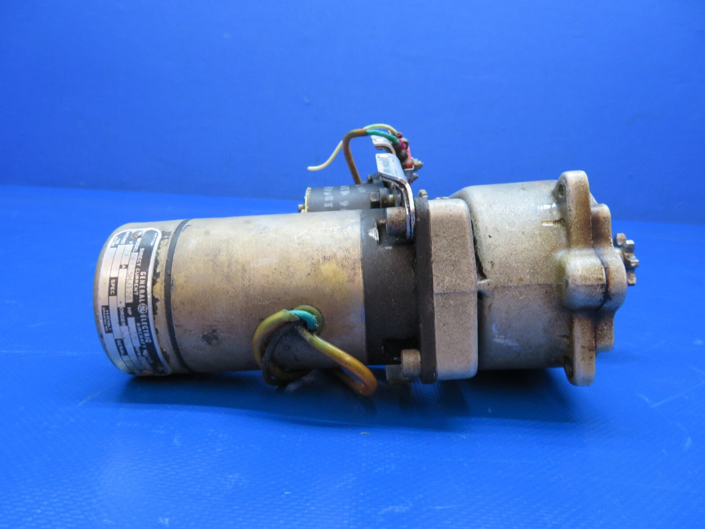 Cessna 310 GE Flap Motor & Transmission 24V P/N 0861505-10, 0813603-2 (1119-337)19