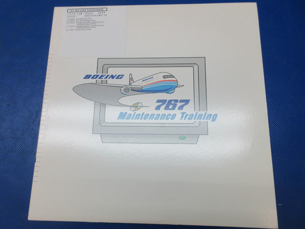 Boeing 767 Maintenance Training Laser Discs Version 12.94 SET OF 17 (1024-1365)