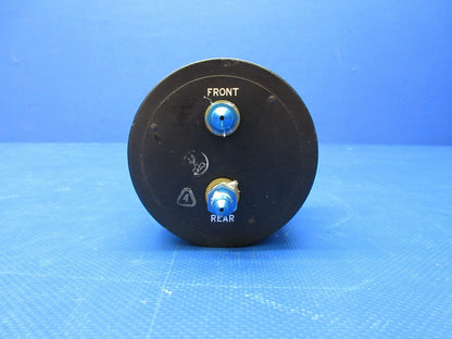 United Instruments Manifold Pressure Gauge P/N C662036-0101 WARRANTY (0924-1315)