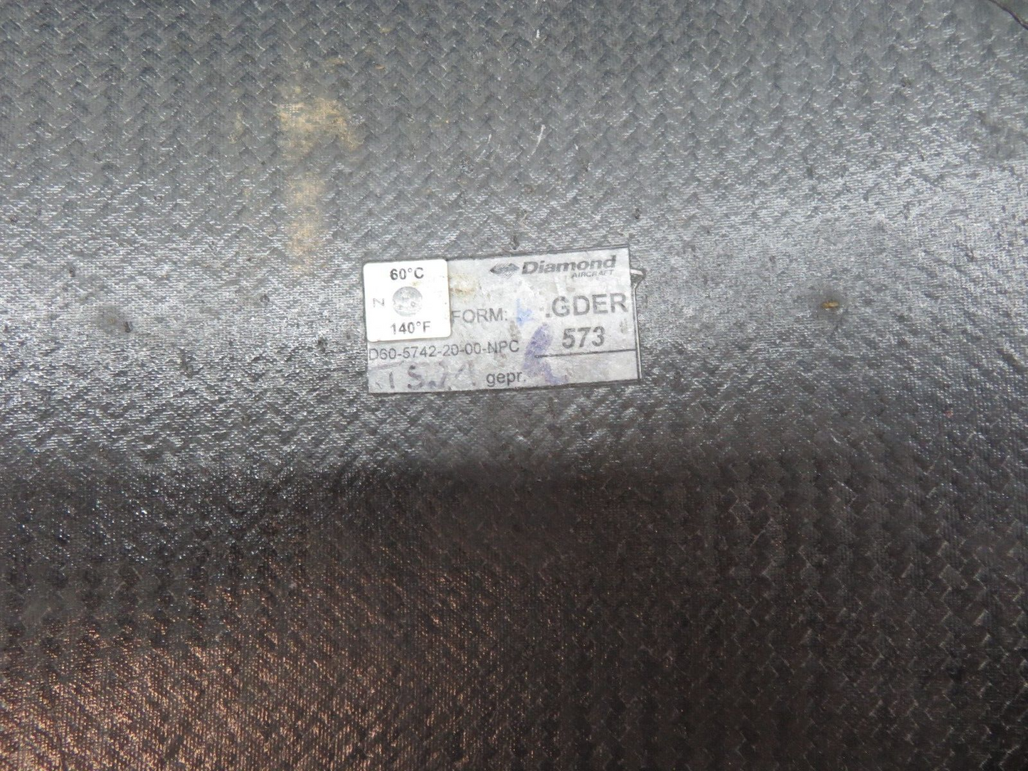Diamond DA-42 RH Inspection Panel Cover P/N D60-5742-20-00 LOT OF 4 (0623-390)