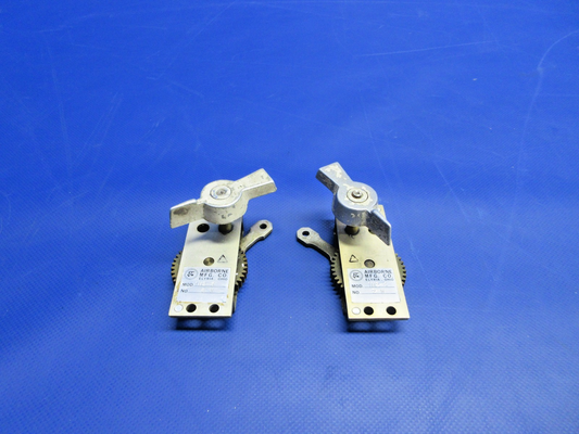 C-421 Airborne IM2-3 / IM2-4 Fuel Selectors LH & RH P/N IM2-3 & IM2-4 (0726-738)0