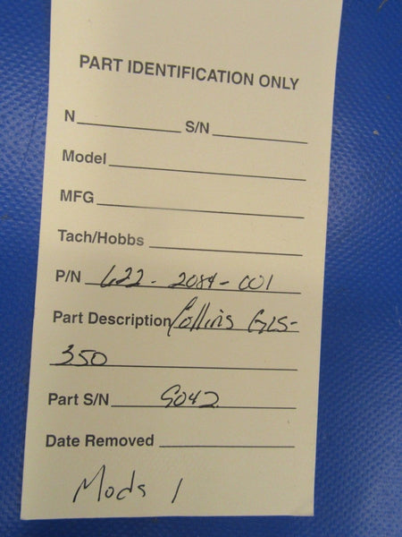 Collins GLS 350 Glideslope Mods 1 P/N 622-2084-001 8130 Included (0618-389)