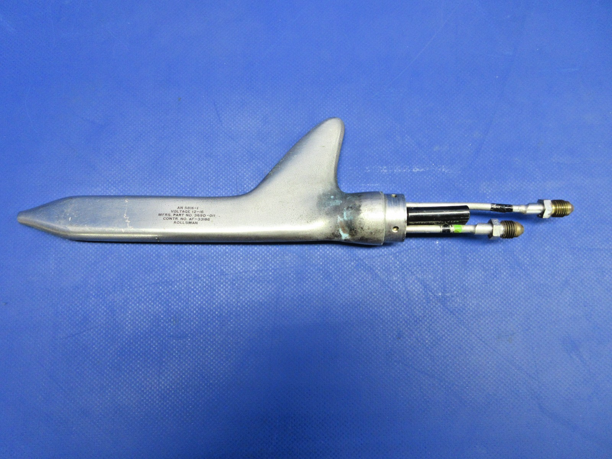Kollsman Vintage Heated Pitot Tube P/N AN5816-1 (0926-735)1