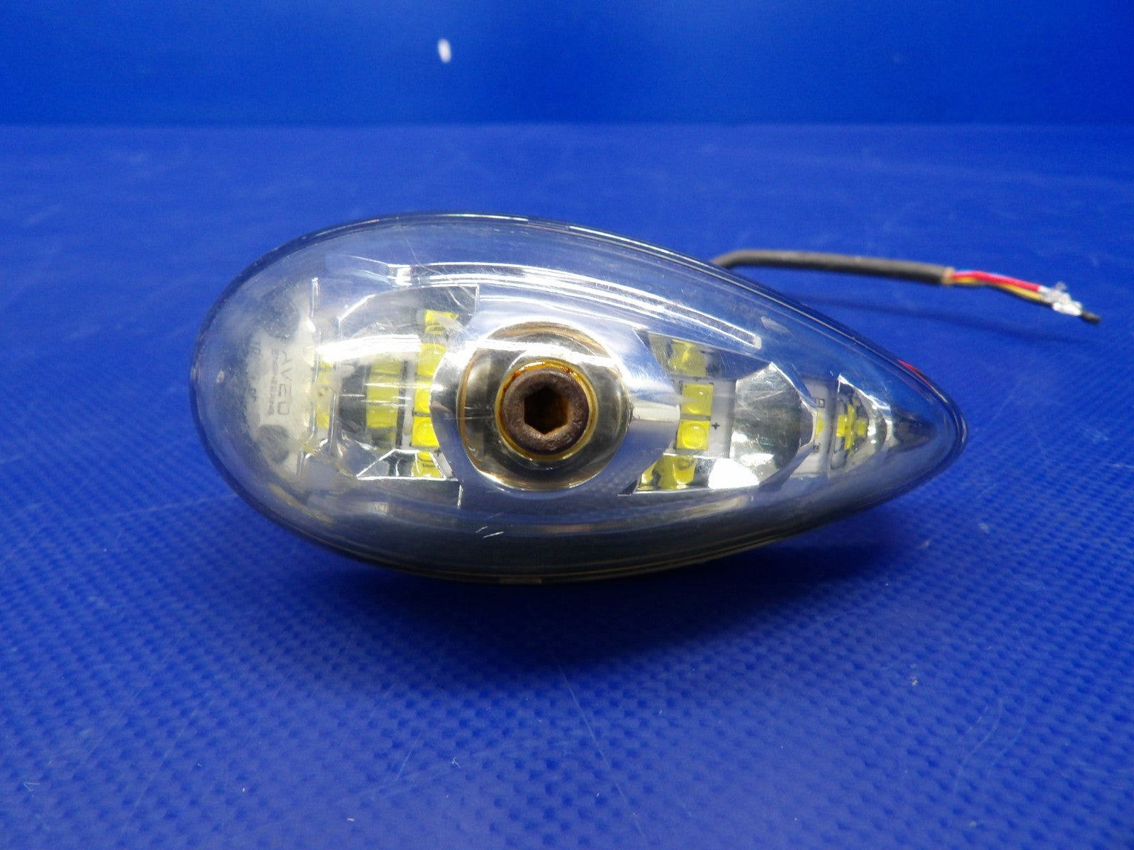 Air Tractor Aveo Green Nav Light w/ Strobe P/N AVE-WPSTG-54G TESTED (0626-1513)1
