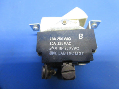 Enstrom 280FXKlixon Circuit Breaker & Switches Lot P/N 20TC2-CA-3 (1124-771)