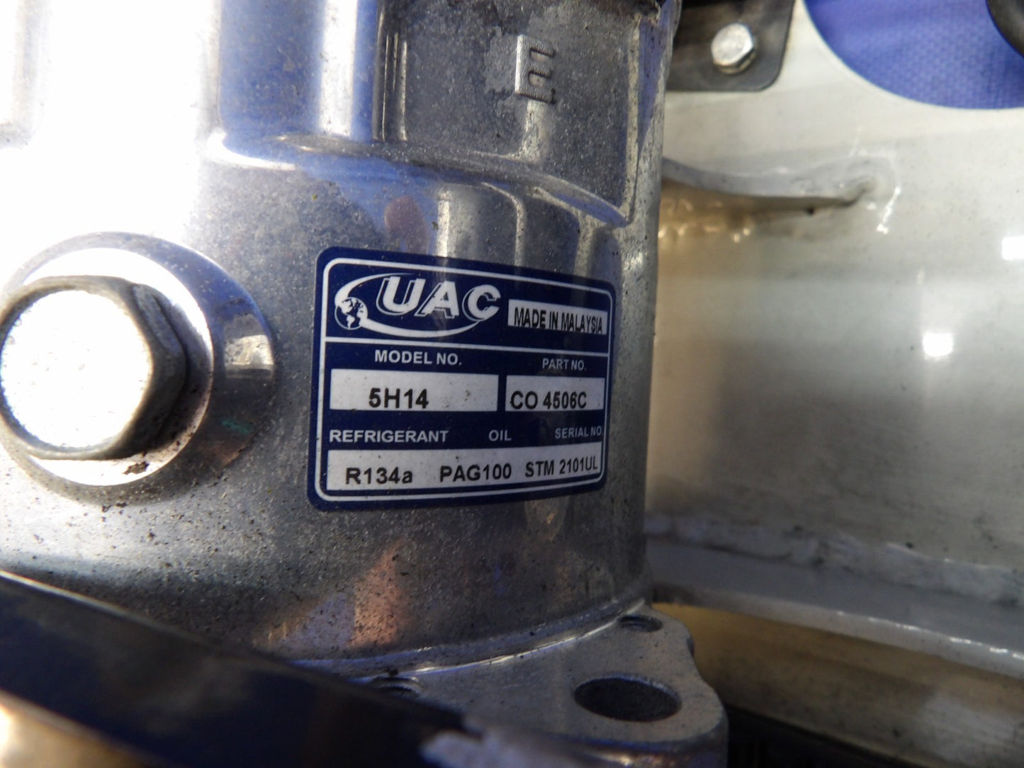 Air Tractor AT-301 AC Compressor + Motor 12/24V P/N P56SD112 TESTED (0626-1299)3