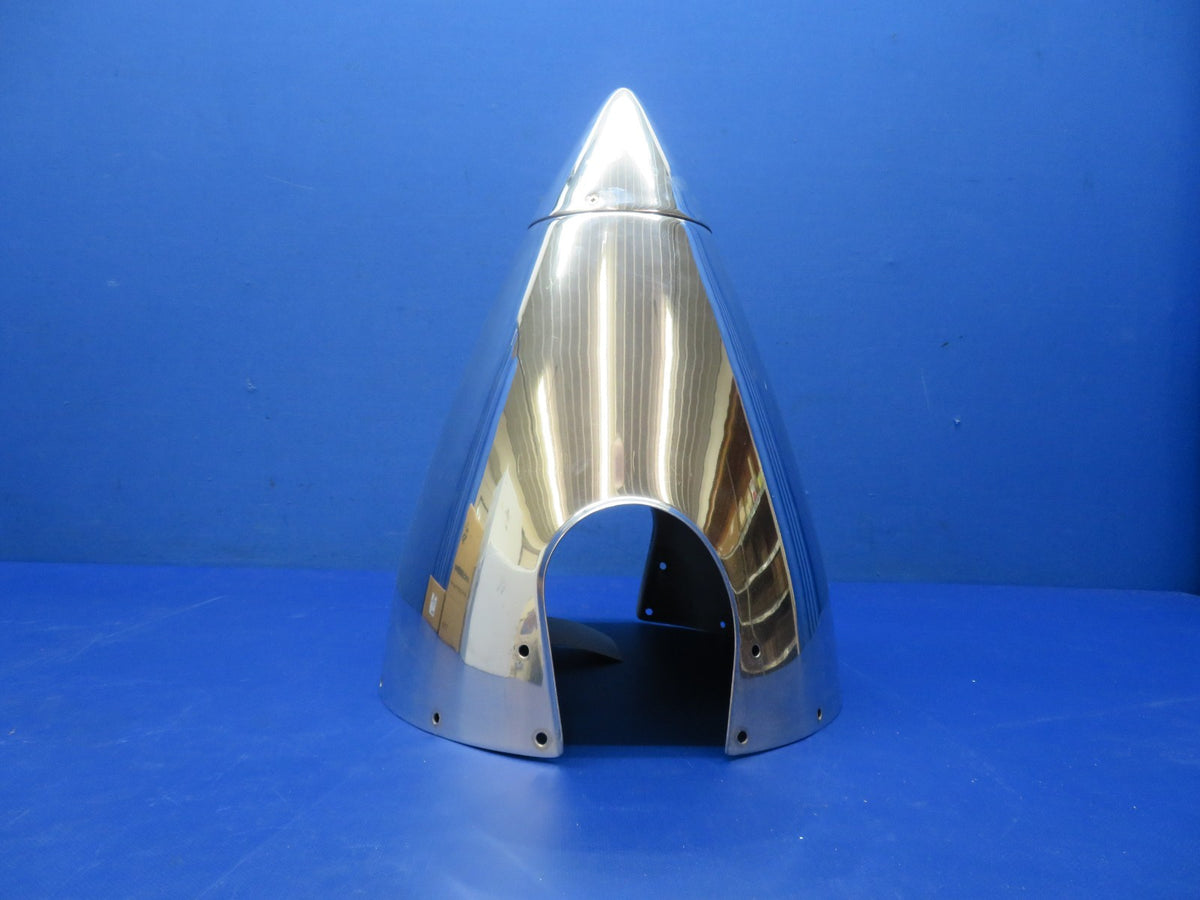 Beech Duchess Hartzell Polished 2-Blade Propeller Spinner P/N D-4826 (0526-2047)3
