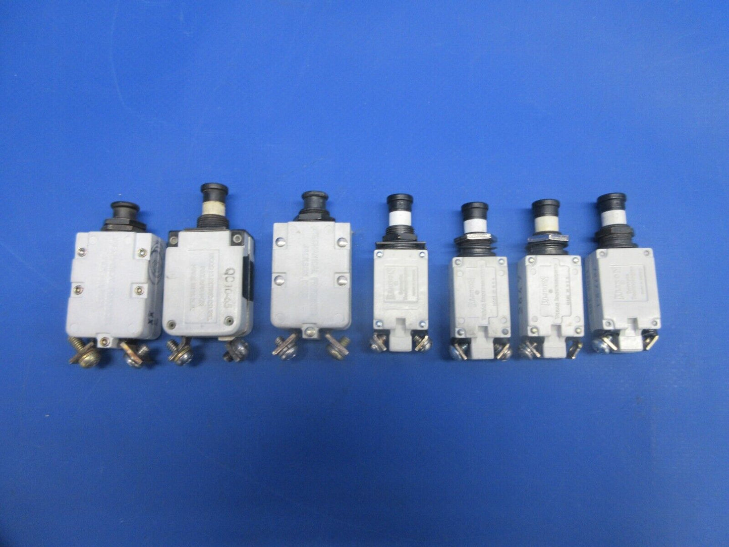 Enstrom 280FX Helicopter Assorted Circuit Breaker LOT P/N MS25244-5 (1124-710)