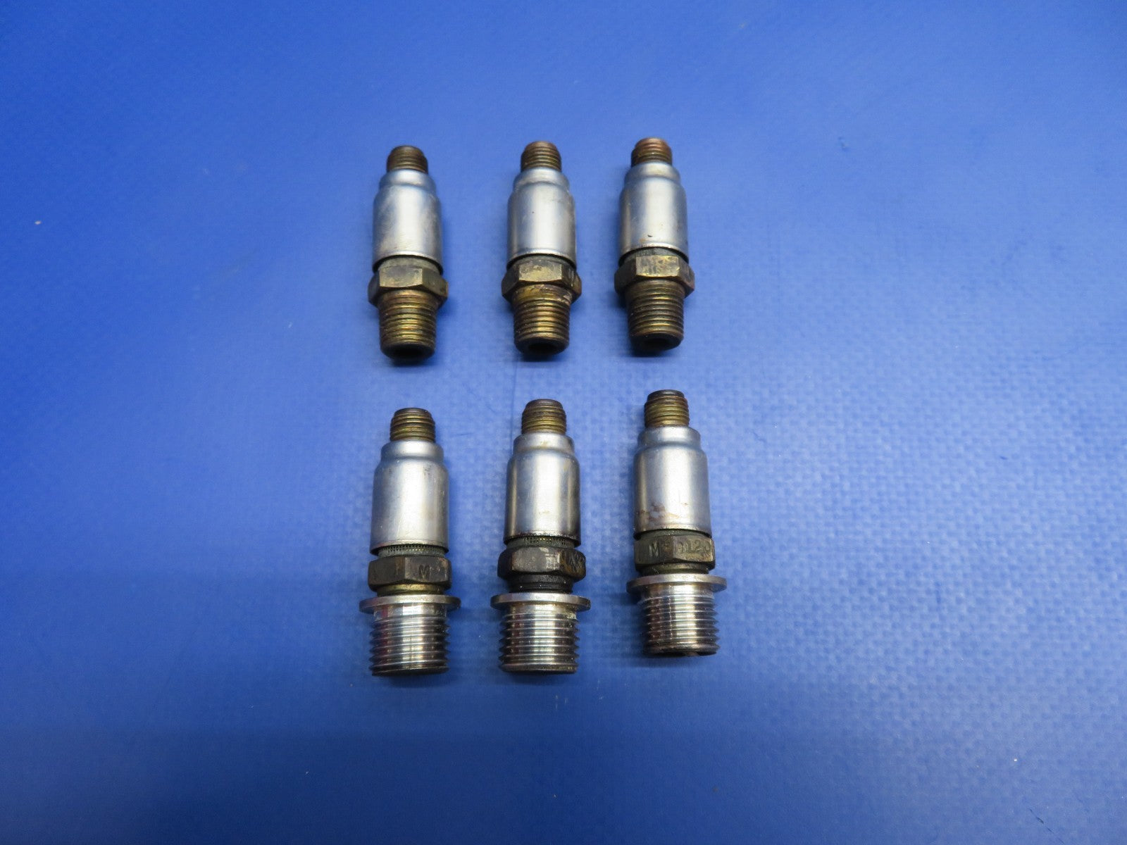 Continental IO-470 Fuel Injector Nozzles PN D12D, 627335D12 SET OF 6 (0326-1742)1