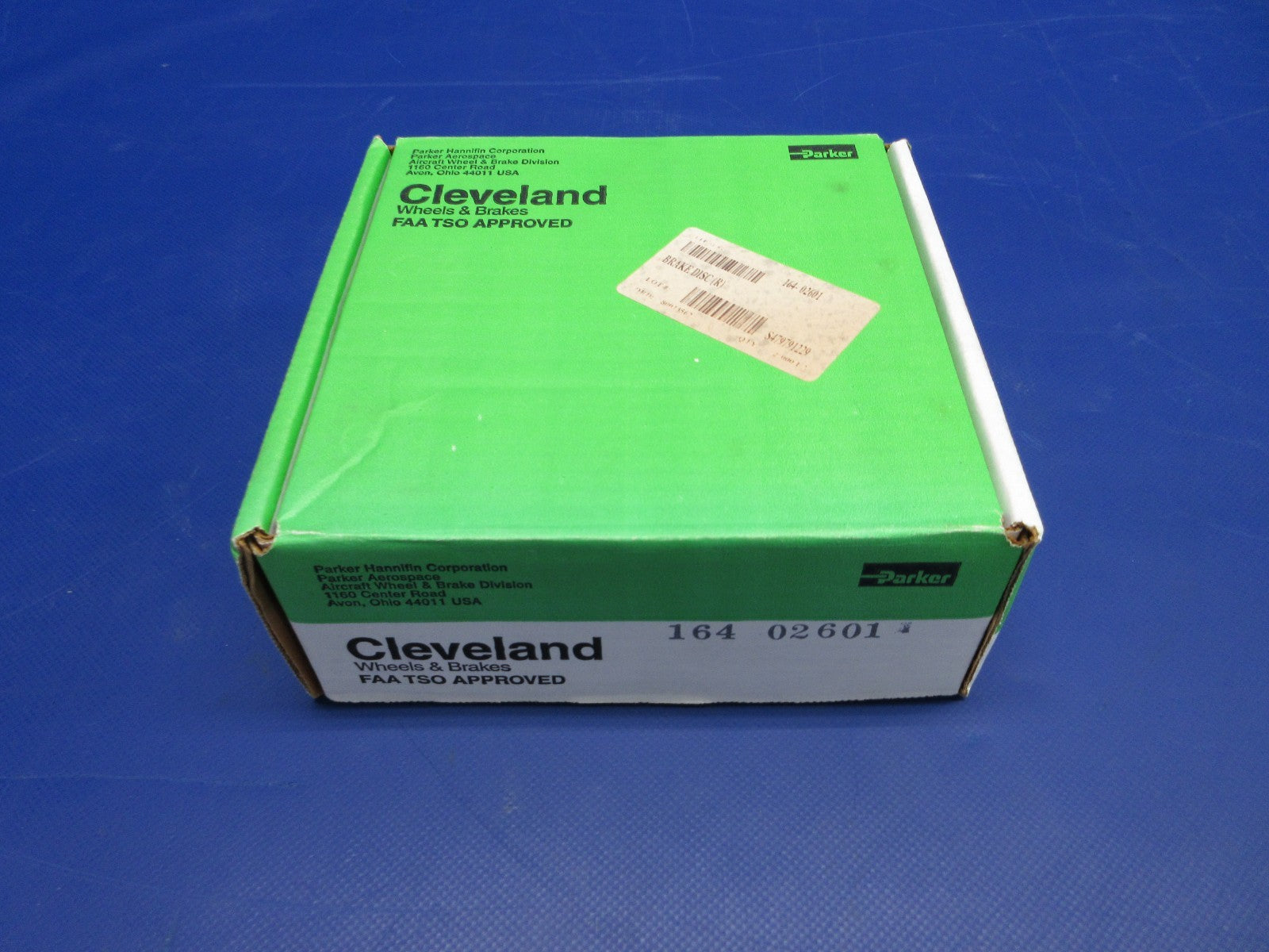 Cleveland Brake Rotor Disc P/N 164-02601 NOS (0326-721)1