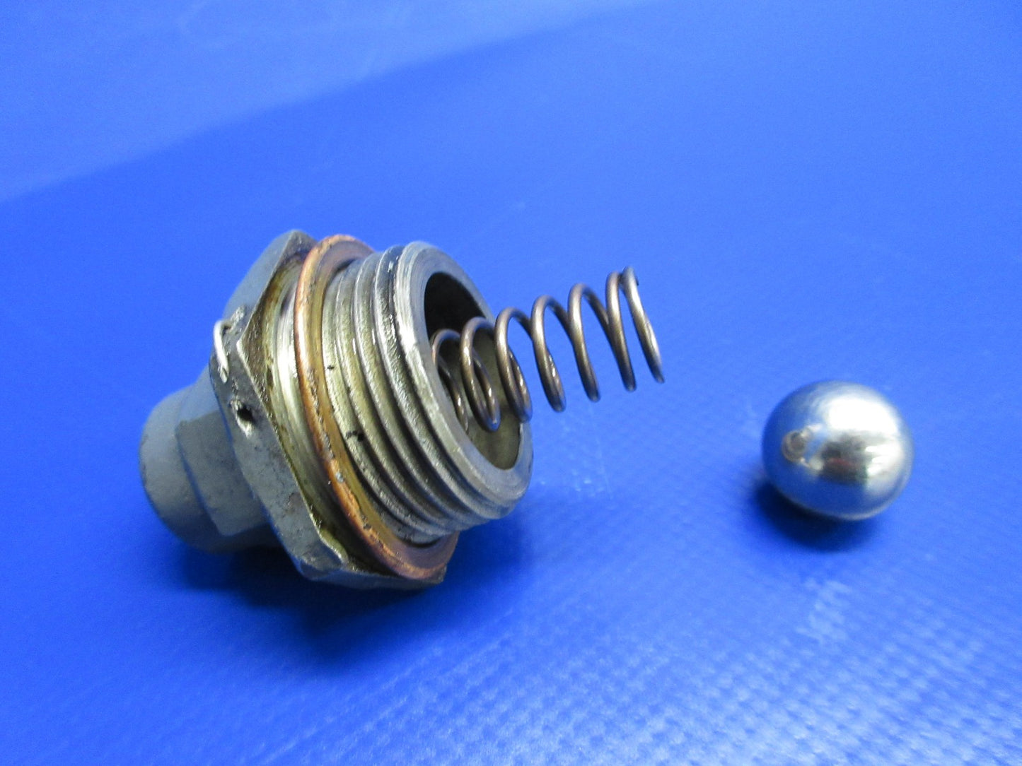 Lycoming Oil Pressure Relief Valve P/N 76529 (0226-1018)0