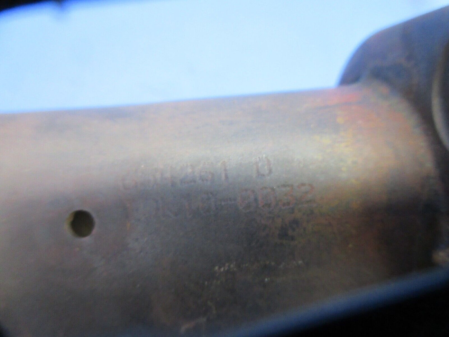 Piper PA-34-200T Seneca II Engine Exhaust Riser RH P/N 654261-RH (0824-754)