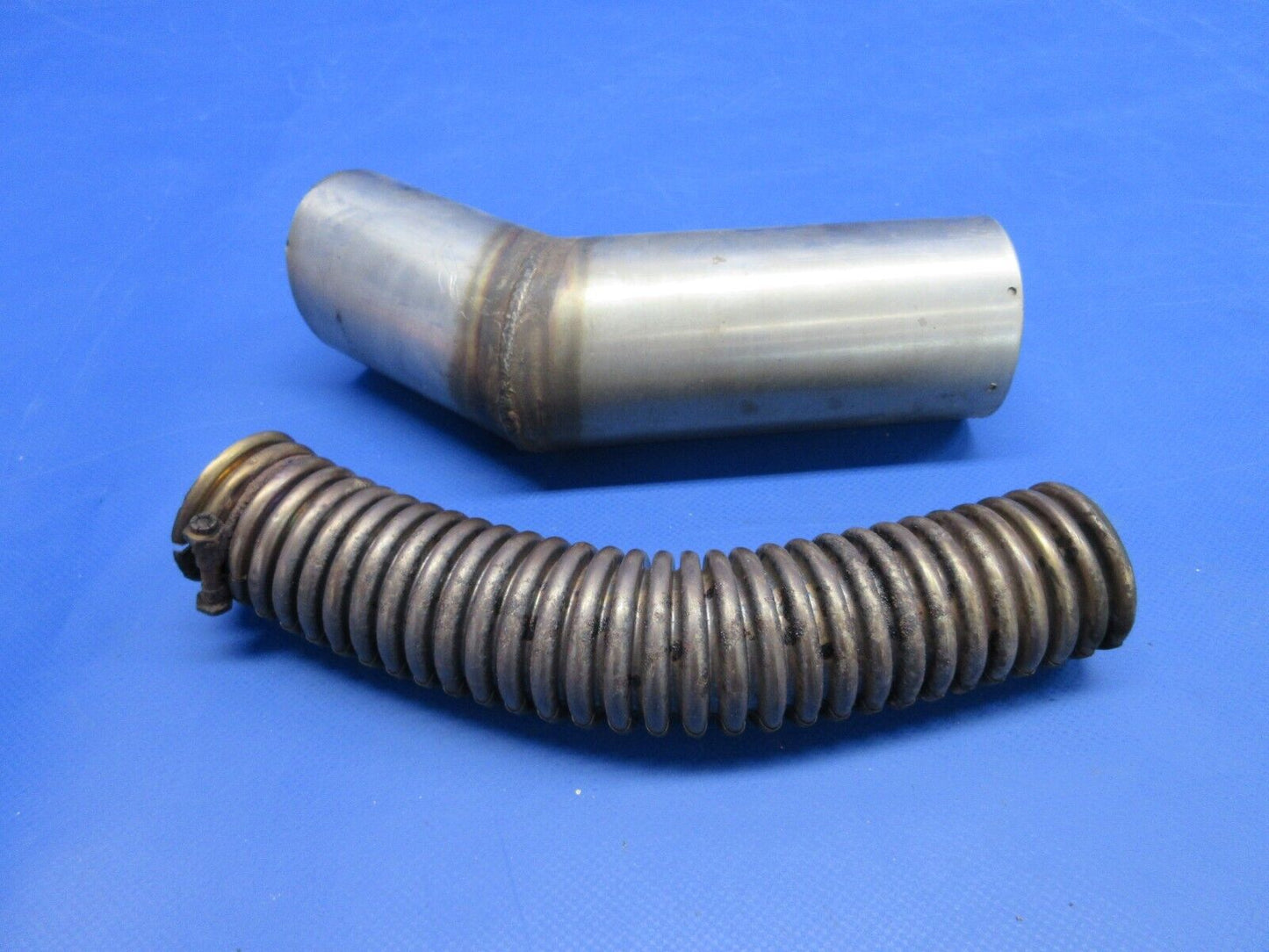 Piper PA-23-250 Aztec Heater Exhaust Tube & Shroud Assy P/N 18793-00 (0624-846)