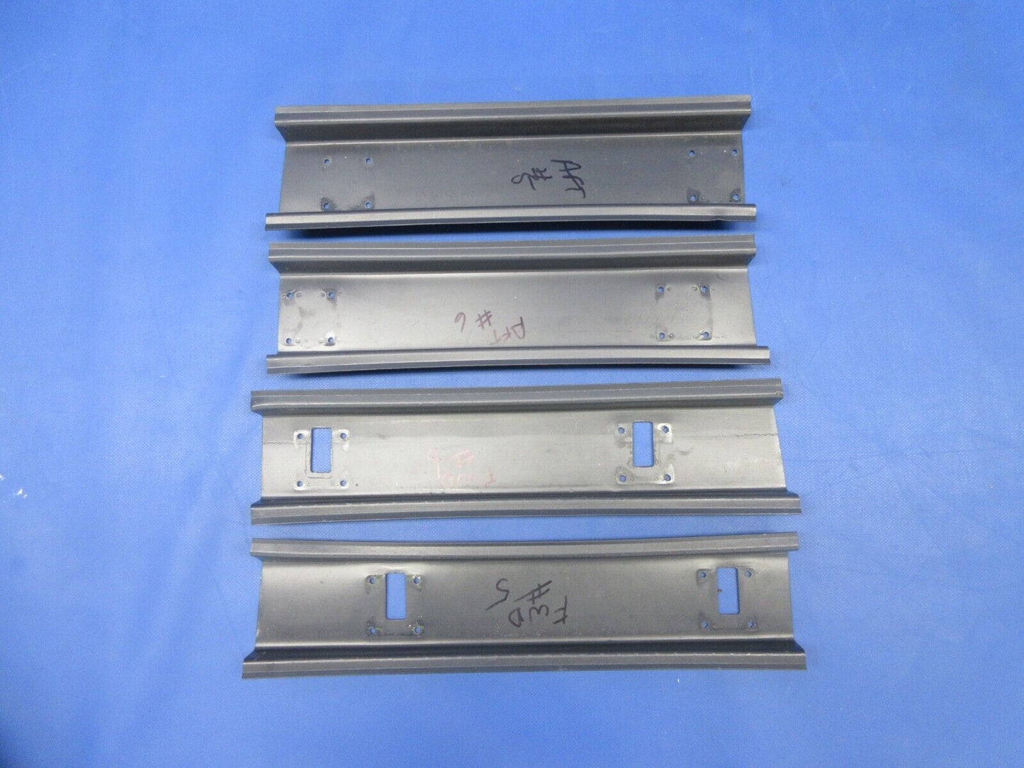 Piper PA-32RT-300T Seat Trim Channel LH RH Rear & Center 68090-16 LOT (1024-721)