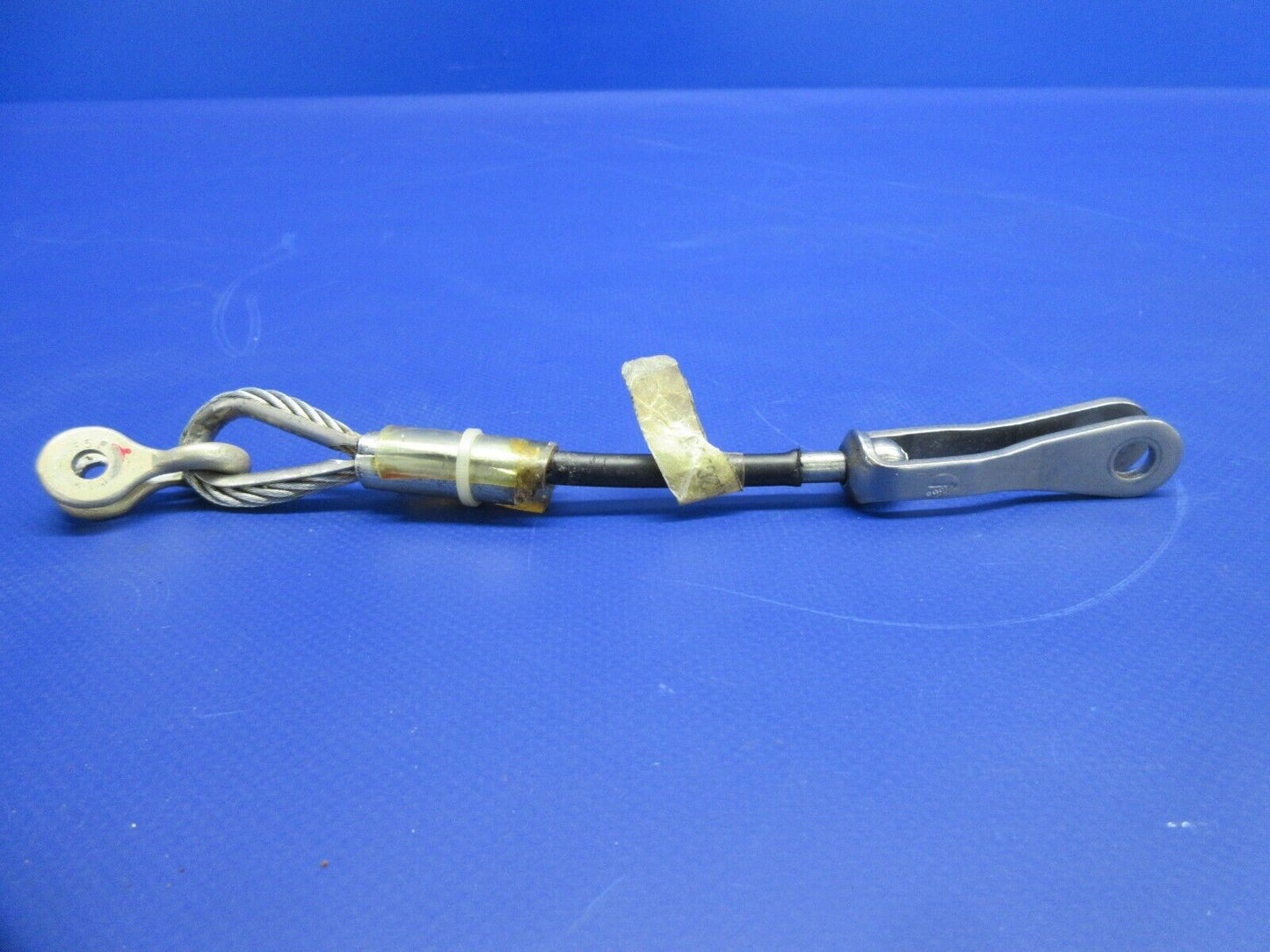 Piper PA-28-181 Rear Seat Belt Attach Cable & Cover 96908-05 (1224-711)