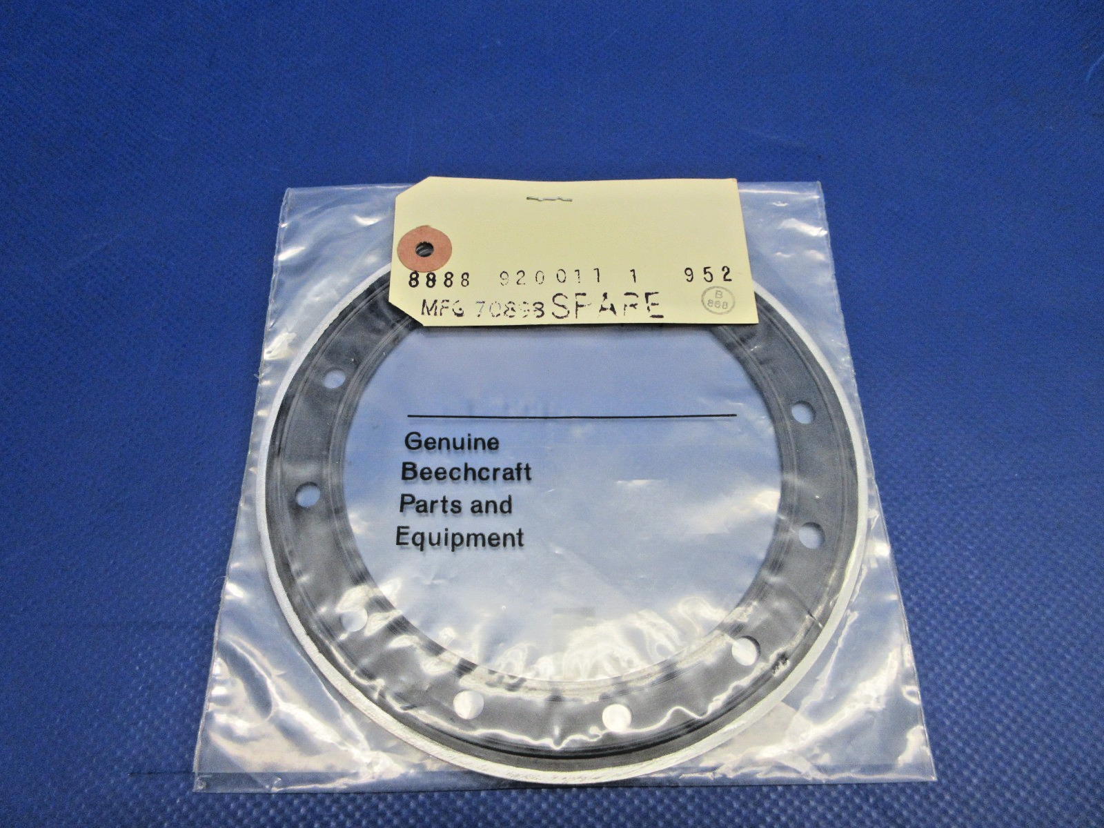 Beech Beech Jet Fuel Filler Cap Flange Seal P/N 8888-920011-1 NOS (0326-931)1