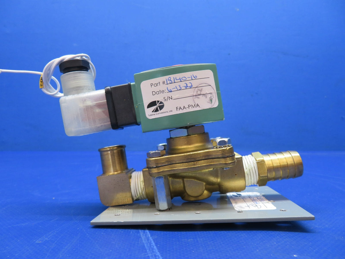 Asco Solenoid Shutoff Valve 24V P/N 18140-16 TESTED (0526-1375)4