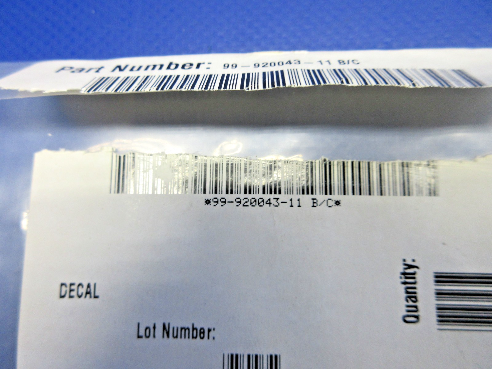 Beech " Filter Drain " Decal w/8130 P/N 99-920043-11 LOT OF 2 NOS (0426-800)3