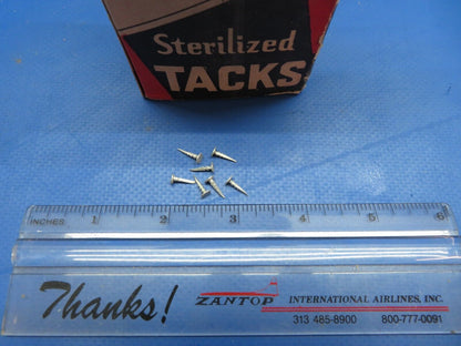 Vintage Cross Sterilized Tacks NOS LOT OF 5 BOXES (0423-406)