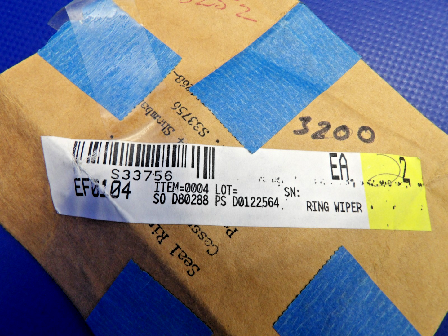 Cessna Wiper Ring Seal P/N S33756 NOS (0426-1200)1