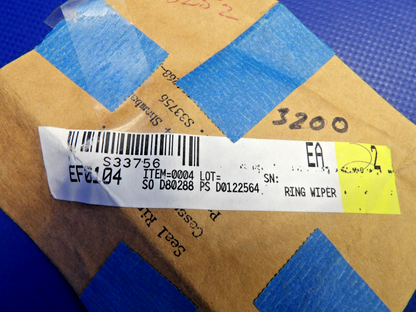 Cessna Wiper Ring Seal P/N S33756 NOS (0426-1200)1