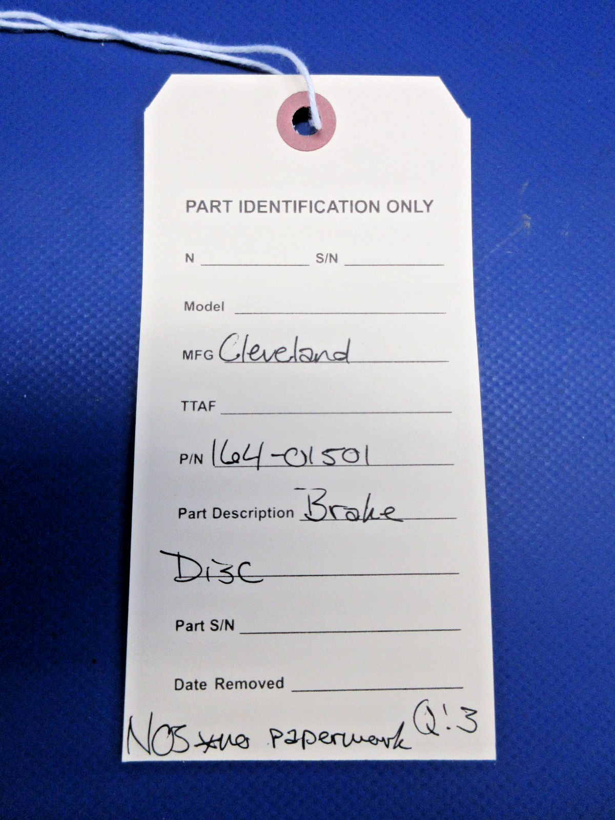 Cleveland Brake Disc P/N 164-01501 NOS (0326-722)13