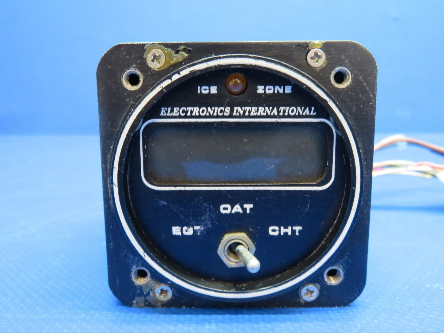 Electronics International OAT/CHT/EGT Indicator P/N EAC-1 WARRANTY (0524-1755)