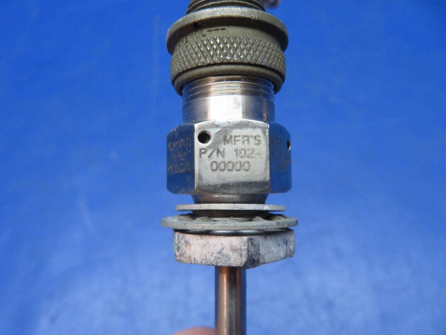Cessna 337 / P337H Skymaster Norwich Oil Temp Probe 102-00000 TESTED (0824-146)