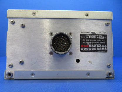 Bendix Radar Indicator IN-152A w/ Tray 28v P/N 4000946-5201 WARRANTY (0326-235)12