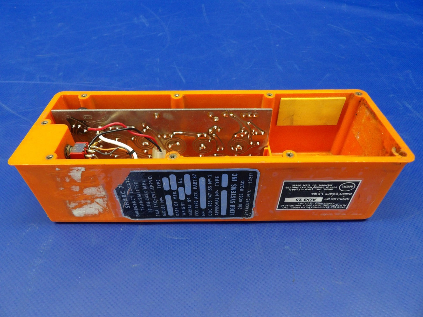 Leigh Systems ELT Sharc 7 P/N 7E1-105 TESTED w/ WARRANTY (0726-2076)8
