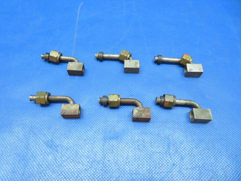 Continental TSIO-520-E9B Fuel Injector Nozzle P/N 630965 SET OF 6 (0924-131)