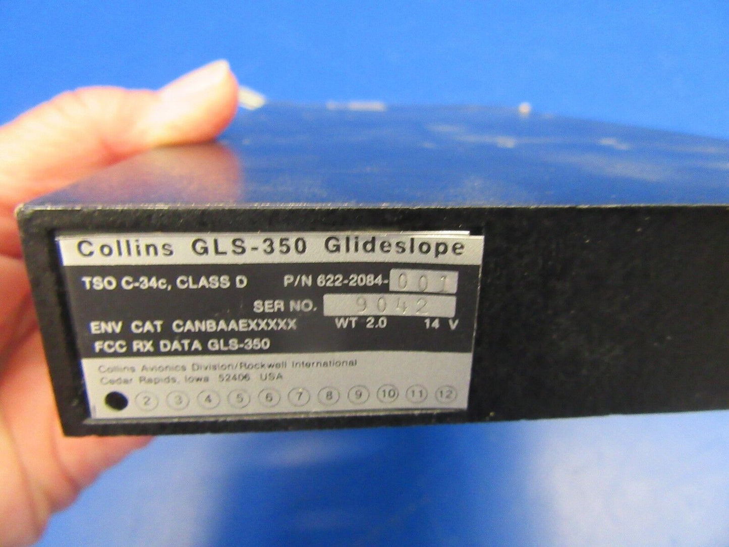 Collins GLS 350 Glideslope Mods 1 P/N 622-2084-001 8130 Included (0618-389)