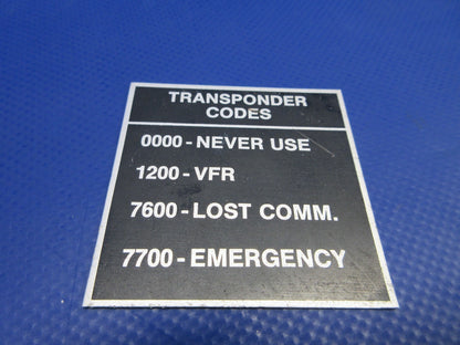 Cessna 172 / 172RG Placards LOT (0926-756)5