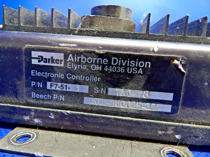 Airborne Air Valve Bleed Controller P/N F7-51-3 /  101-380025 CORE (0426-1263)1
