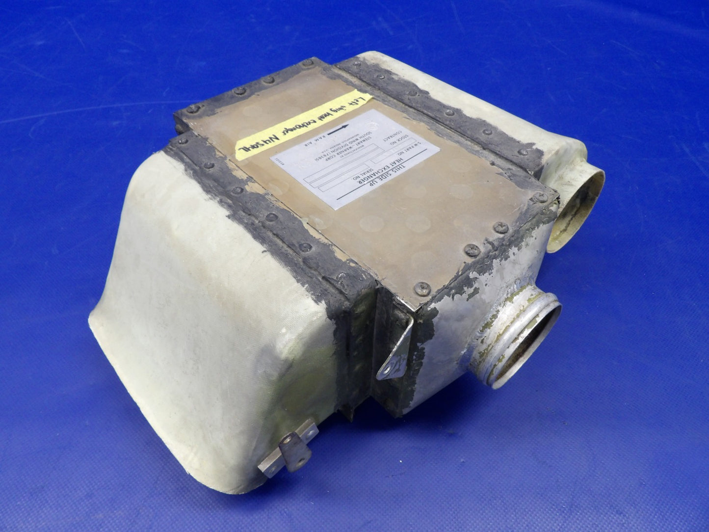 Cessna 421 Stewart-Warner Pressurization Heat Exchanger P/N 8471A (0726-1216)3