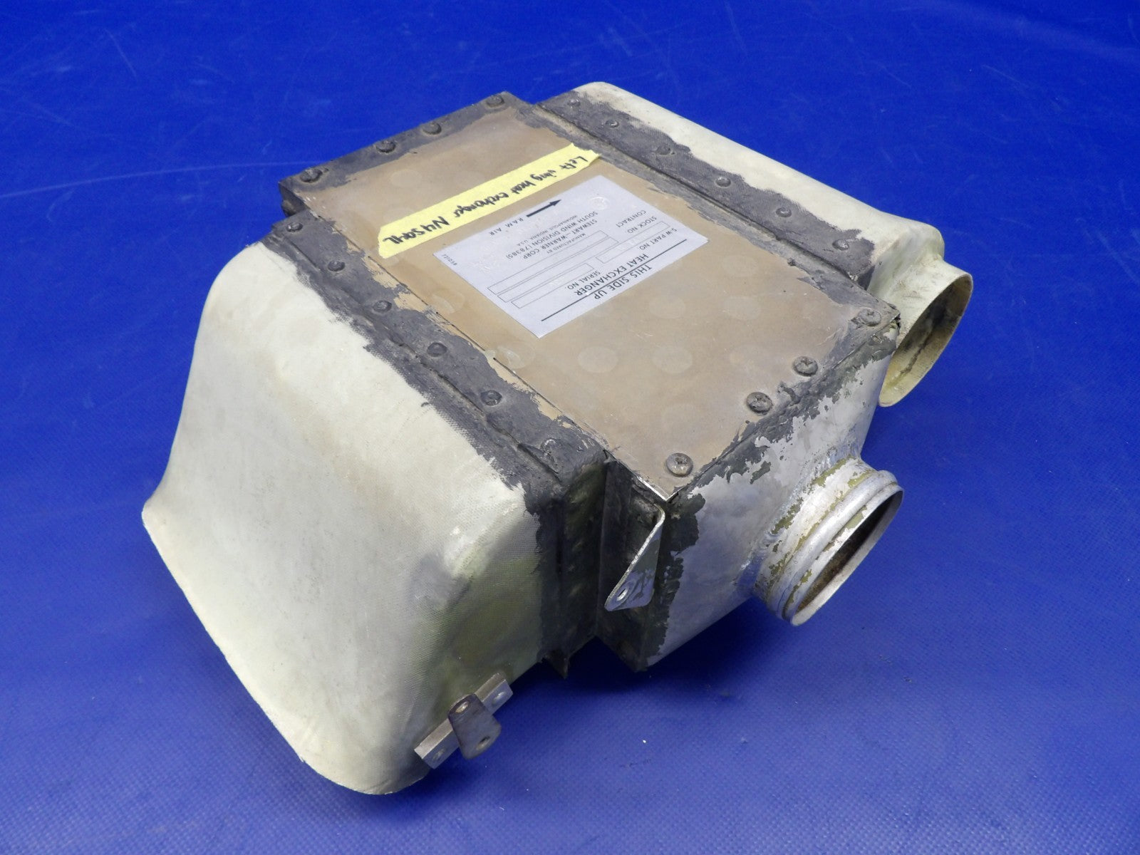 Cessna 421 Stewart-Warner Pressurization Heat Exchanger P/N 8471A (0726-1216)3