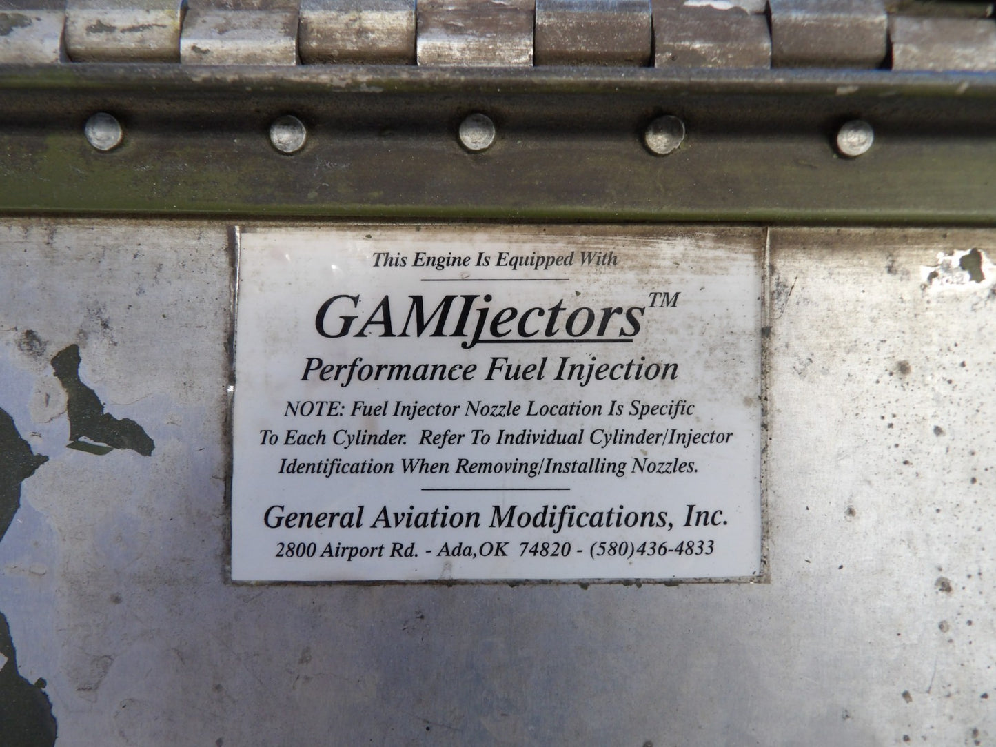Cessna 421 Upper & LWR LH OTBD Engine Cowl Door P/N 5052020-201 (0726-1247)2